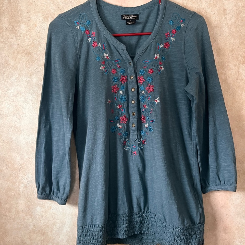 Lucky Brand Floral Shirt